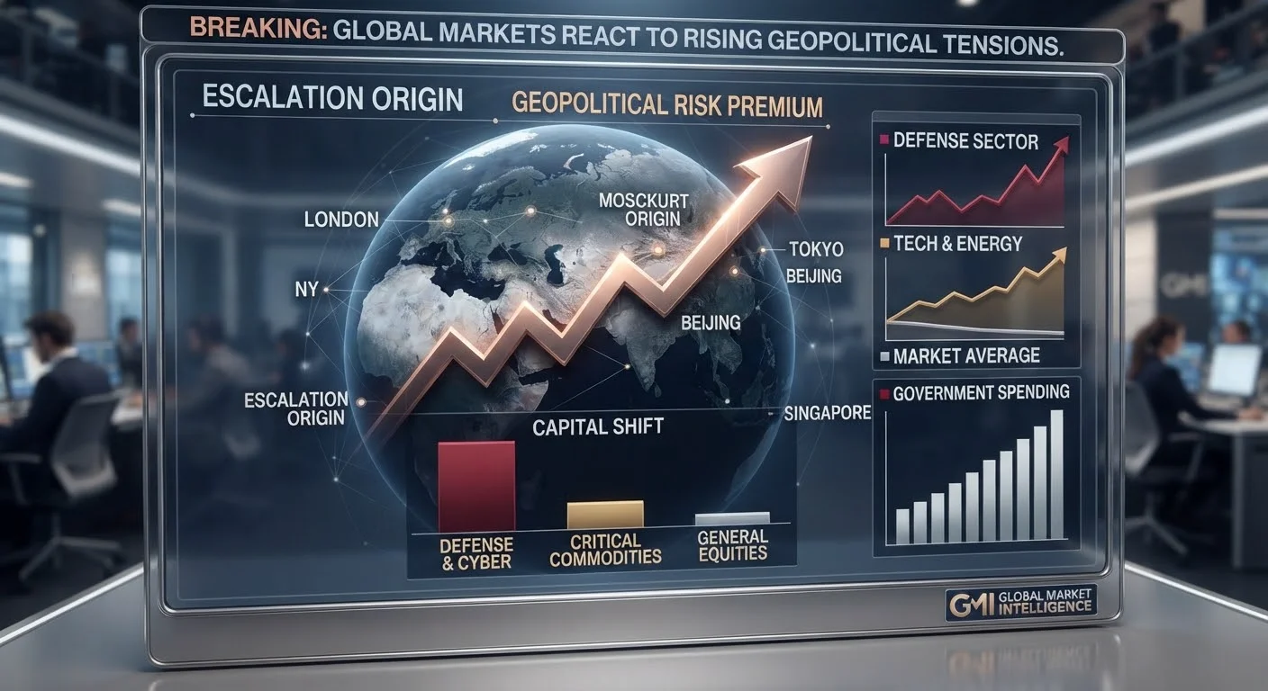 From Ukraine to a Multi-Front War: How Global Markets Are Pricing the Ultimate Escalation