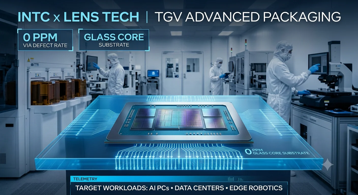 Intel and Lens Technology Collaborate to Advance Semiconductor Packaging for AI Era