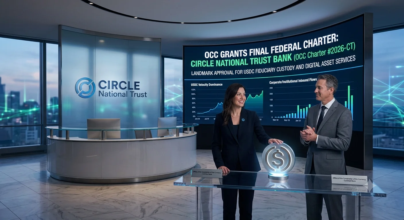 Circle Secures Landmark Approval for Crypto-Focused Bank, Signaling Maturation of Digital Asset Sector