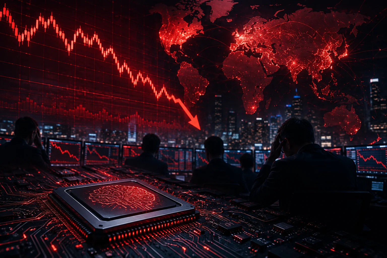 Markets Recoil in Global Sell-Off Driven by Tech Stocks, Sparking Investor Concerns